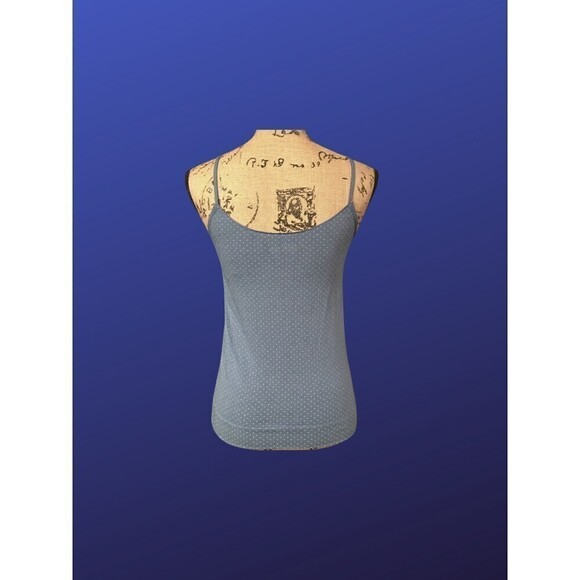 JOCKEY Super Soft STRETCH Camisole Cami, BLUE/SILVER POLKA DOT, Size XL, NWOT - Picture 2 of 6